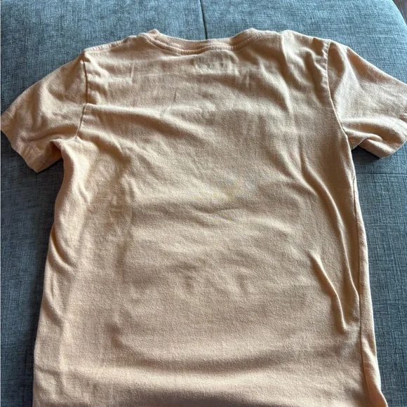 Kids Hurley Peach Graphic T-Shirt Size 8 - Picture 4 of 4